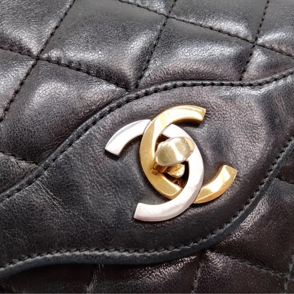 CHANEL Paris Limited Double Flap Quilted Lambskin Shoulder Bag - Picture 9 of 13